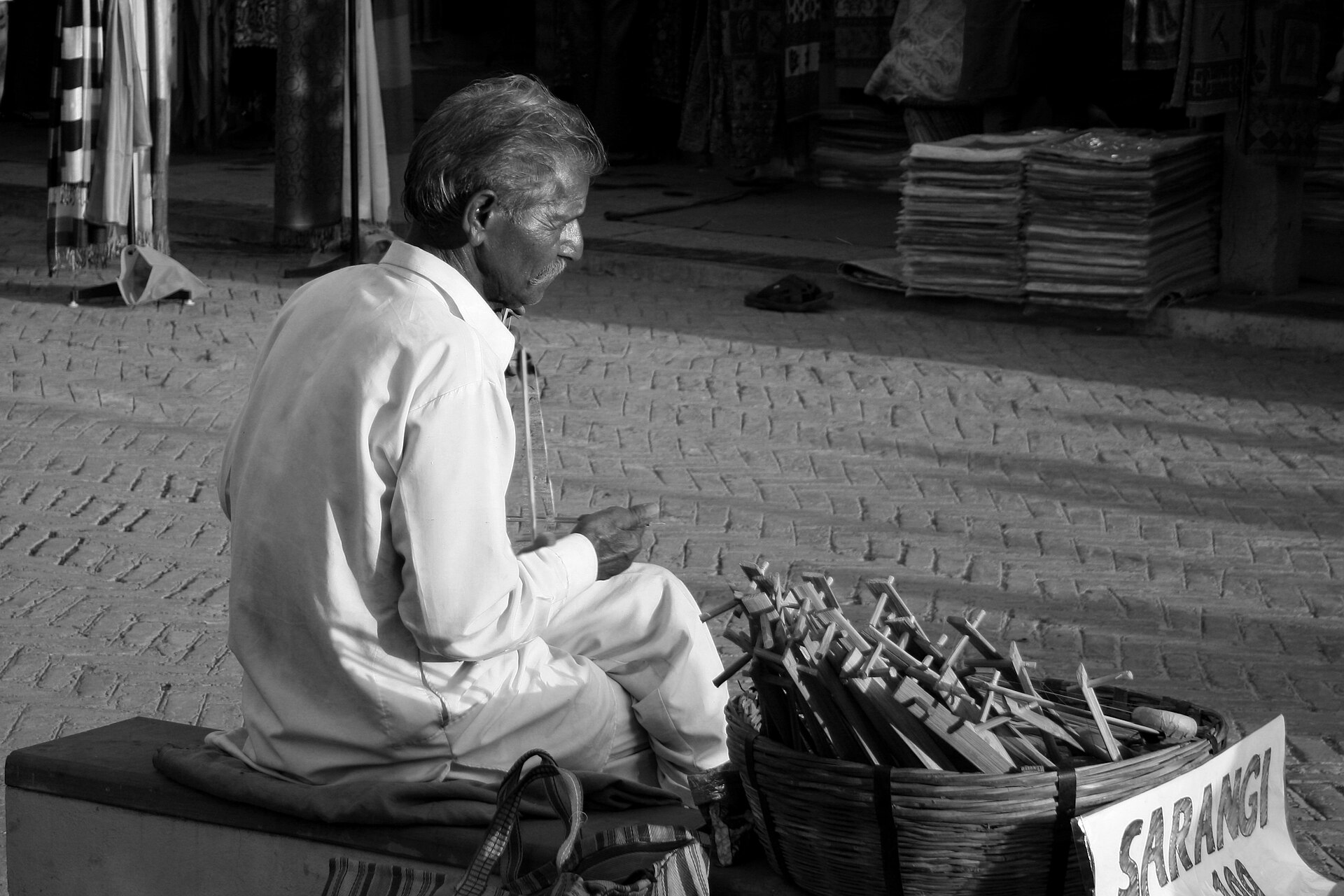 Dilli Haat Sarangi Player