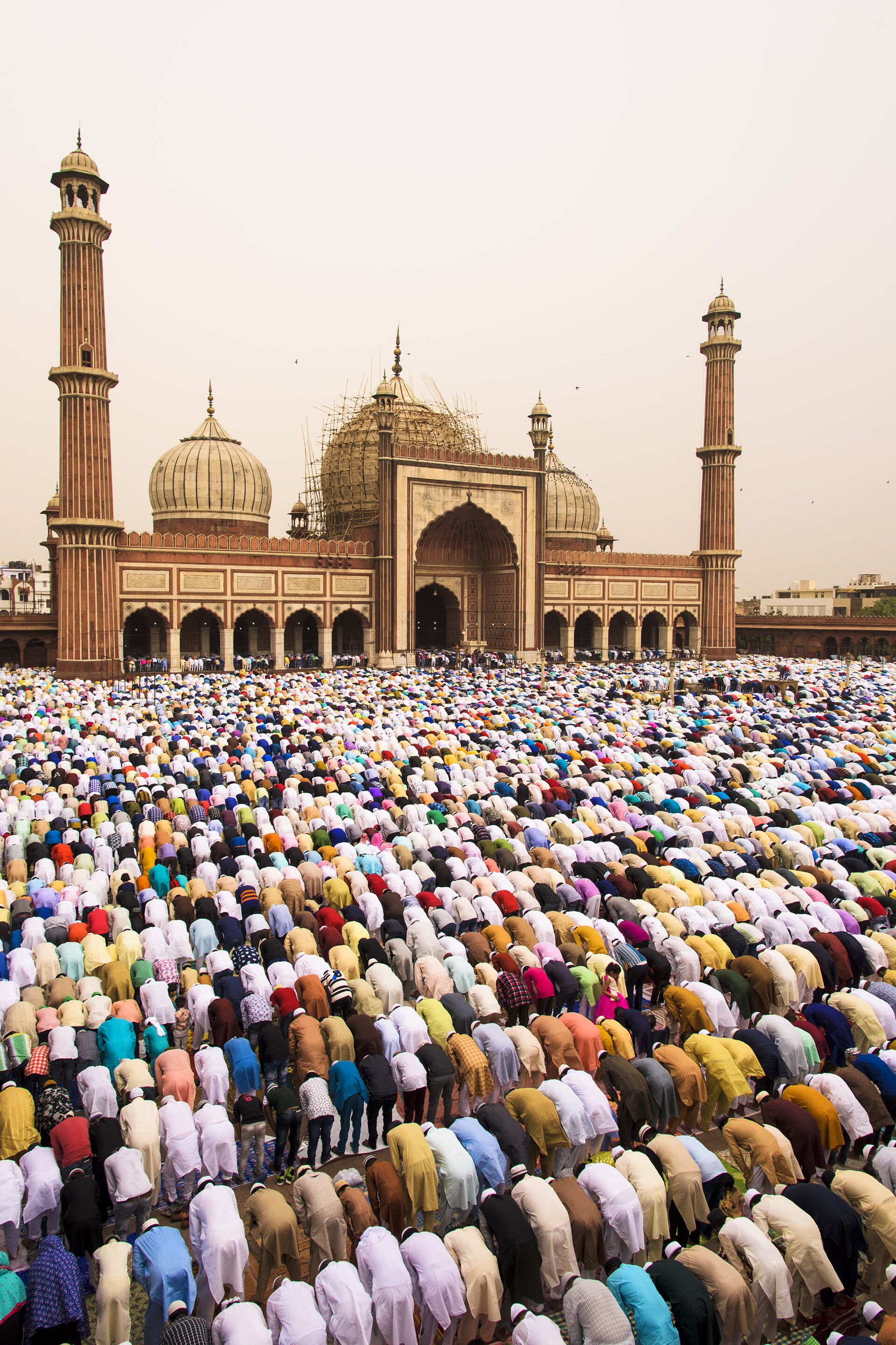 Eid at Jama Masjid, Old Delhi