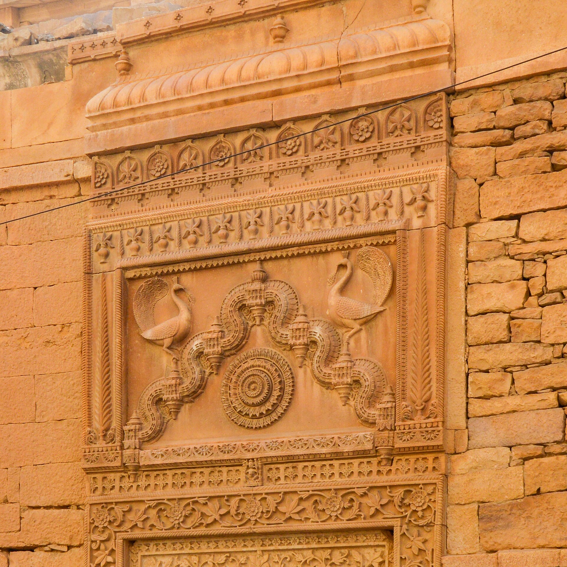 Relief Door Jaisalmer Fort Rajasthan Dec14 DSC 6253