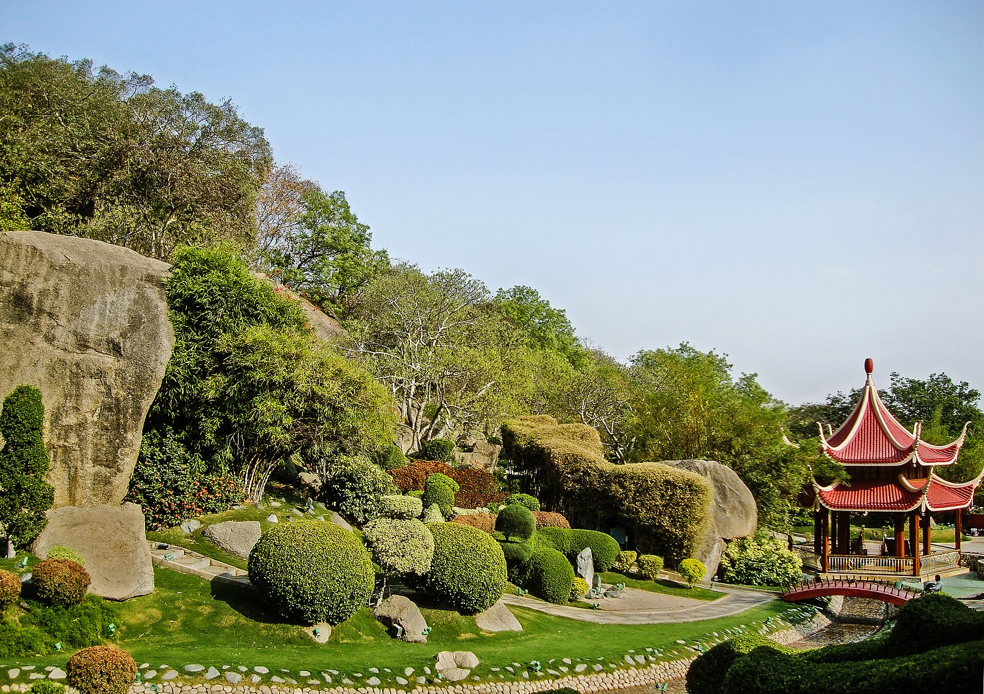 Garden at Ramoji Film City, Hyderabad