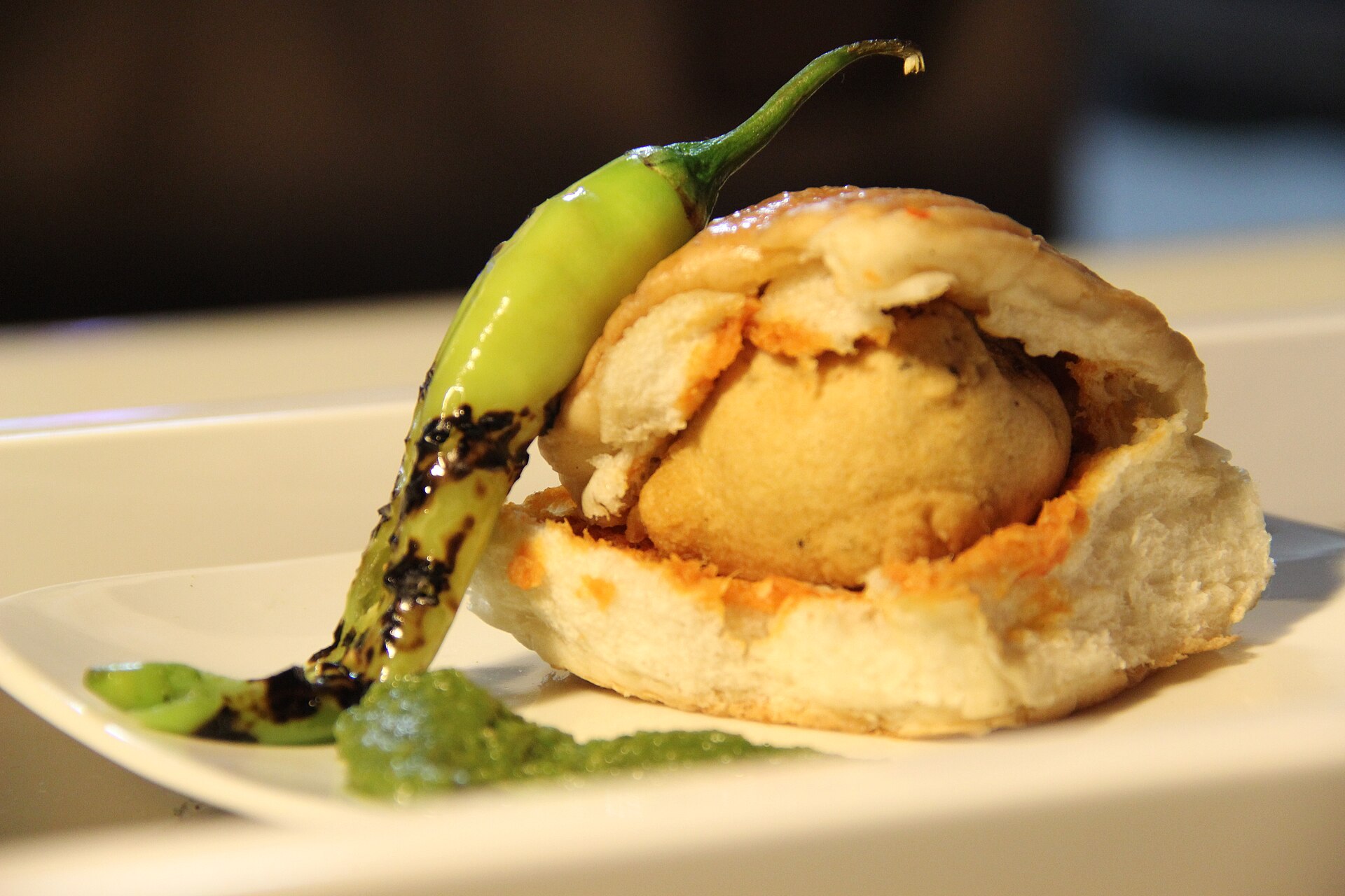 Vada Pav-Indian street food