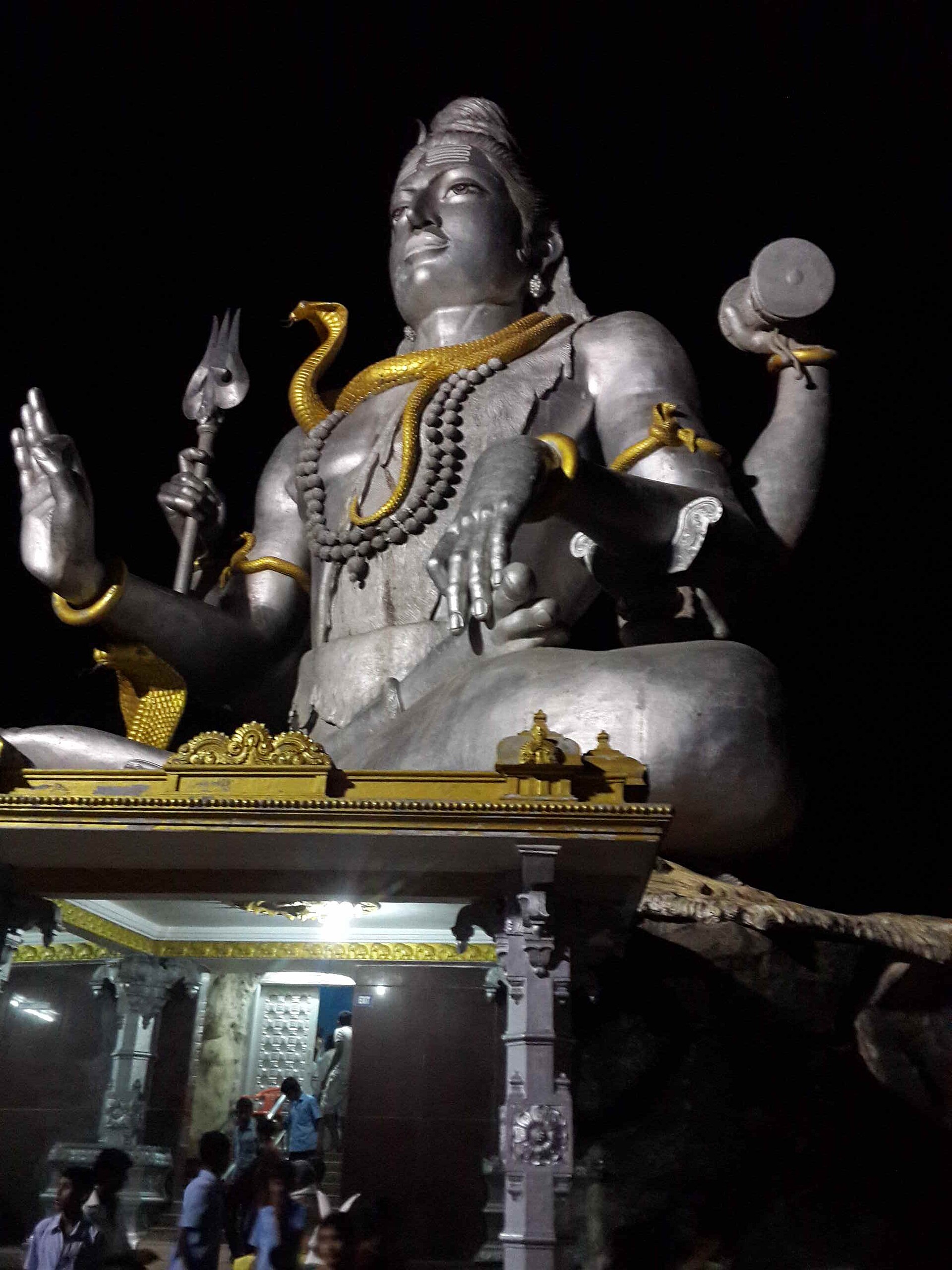 Lord Shiva at Murudeshwar, Karnataka.