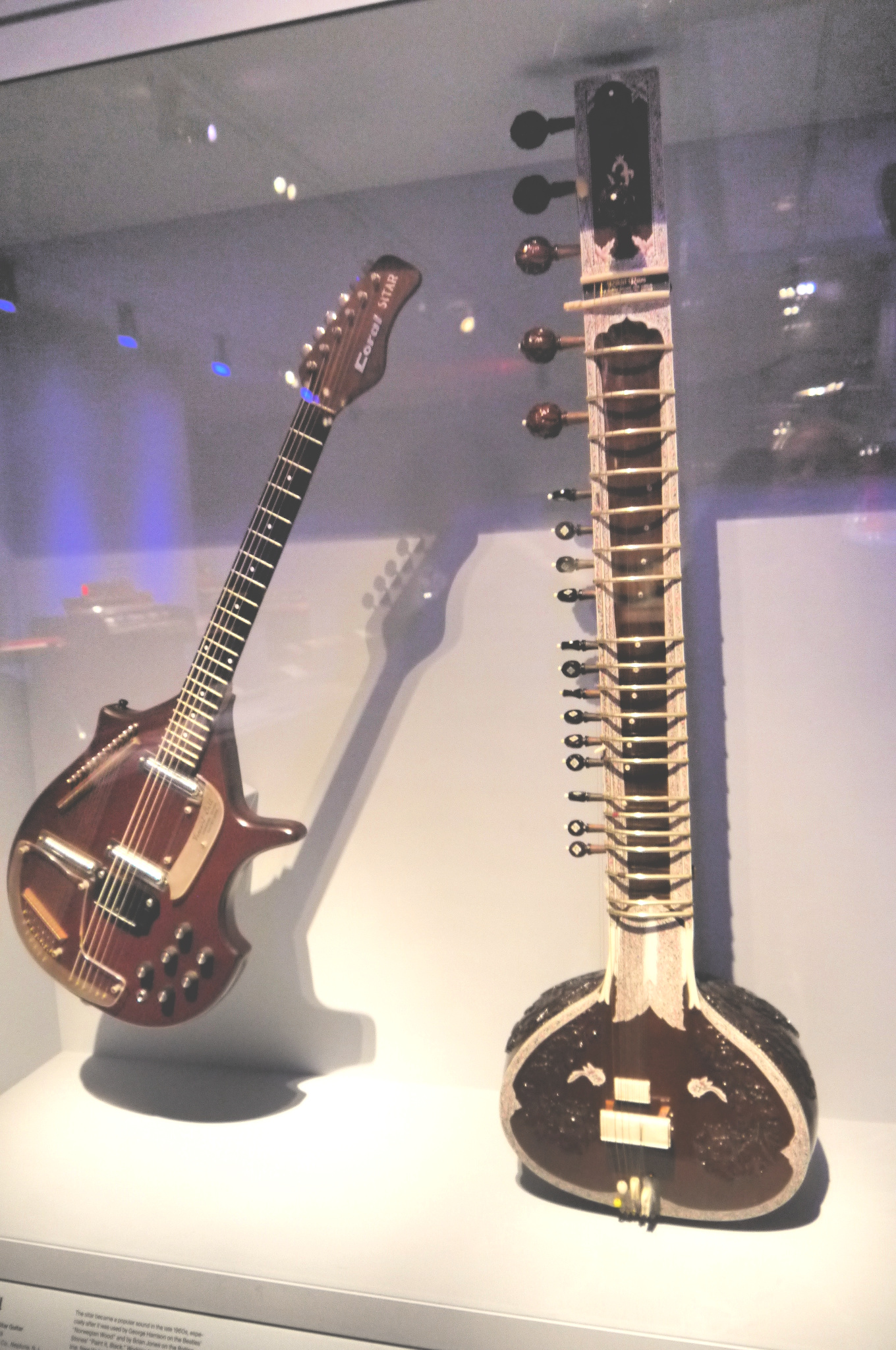 Steve Miller's ca.1967 Coral Sitar, Model 3S19, Ravi Shankar's ca.1960 Sitar by Rikhi Ram Music Instrument Man
